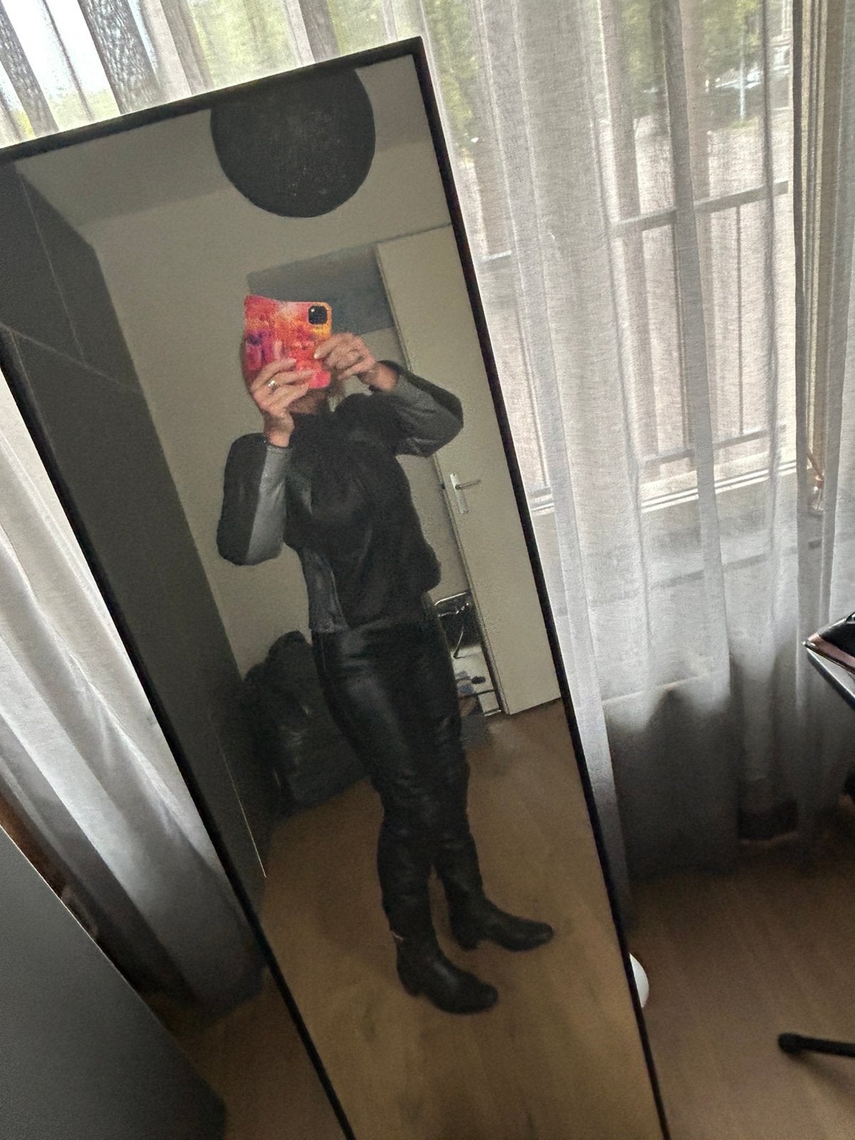 Dames motorjas en motorbroek MQP, Motoren, Kleding | Motorkleding, Ophalen, Tweedehands, Dames, Jas | leer