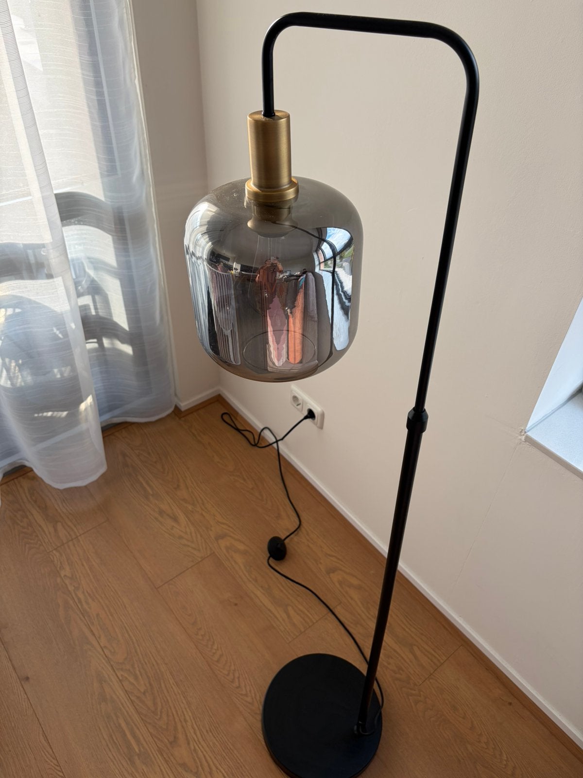 Vloerlamp toulouse Leenbakker, Ophalen, Zo goed als nieuw, 150 tot 200 cm