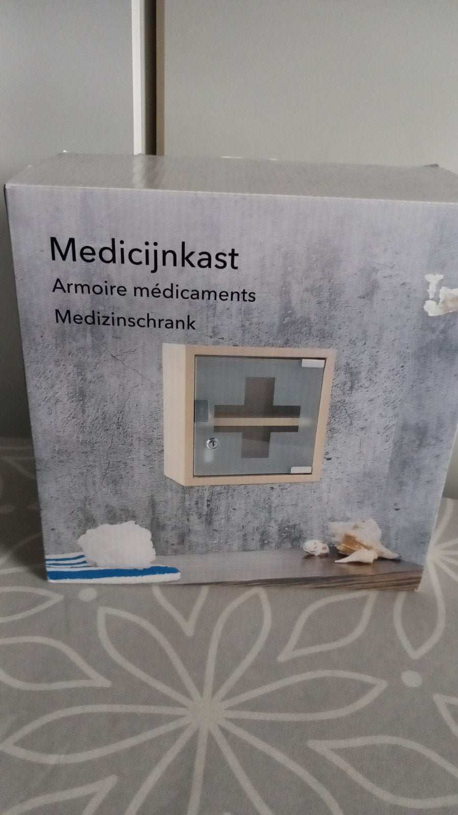 Medicijnkastje nieuw, Ophalen, Nieuw, Beige