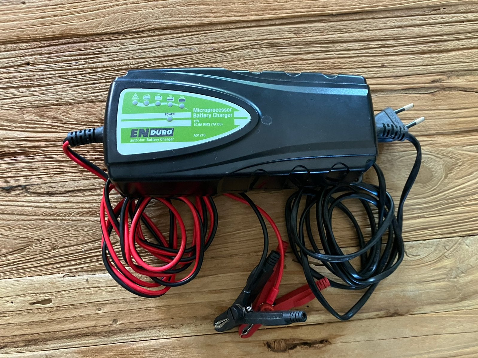 Enduro AS1220 Acculader, Ophalen, Gebruikt