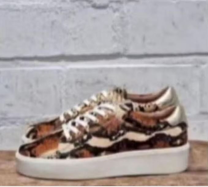 DWARS - Prachtige leren sneakers maat 37 - Nieuw - DWRS, Kleding | Dames, DWRS, Bruin, Verzenden, Nieuw