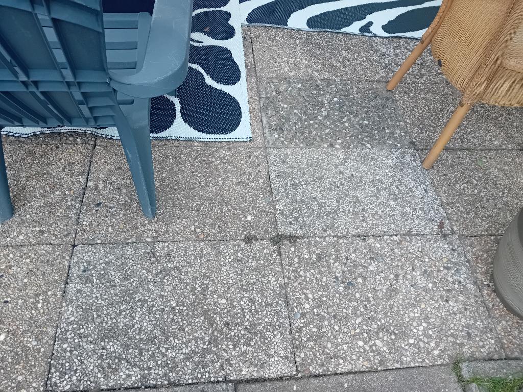 Grindtegels +€75 toe, Ophalen, Gebruikt, 10 m² of meer, Beton