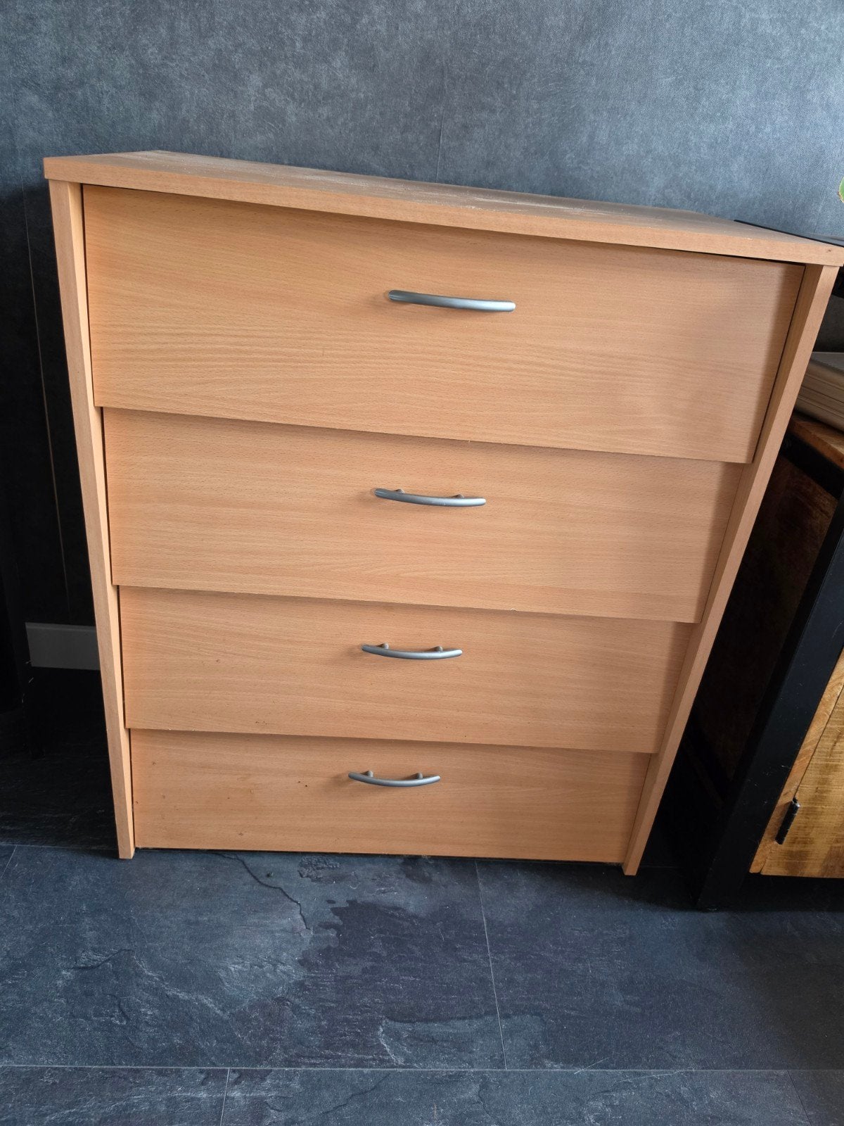 Schoenenkast 70x40,5x81 cm met lades en planken, Ophalen, Gebruikt, Modern