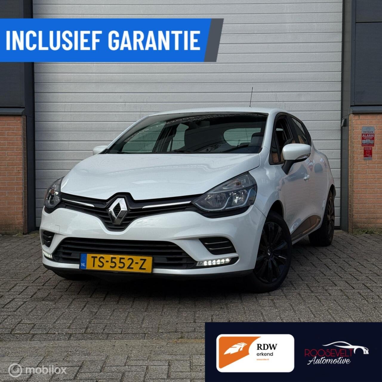 Renault Clio 0.9 TCe Life /PARELMOER/AIRCO/CRUISE/GARANTIE, Auto's, Voorwielaandrijving, 898 cc, Gebruikt, Handgeschakeld