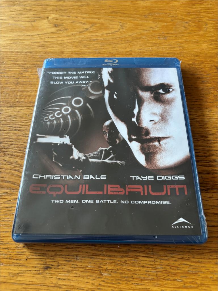 Blu-ray Equilibrium - NIEUW in Seal - N-NLO - Regio 1, Ophalen of Verzenden, Nieuw in verpakking, Science Fiction en Fantasy