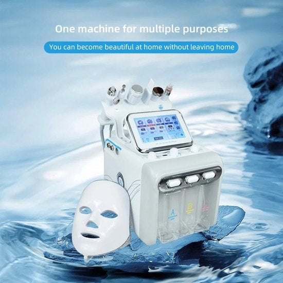 7-in-1 Gezichtsverzorgingsmachine – Gezichtsreiniger, Corvance B.V., Verzenden, Nieuw, Corvancebol@gmail.com