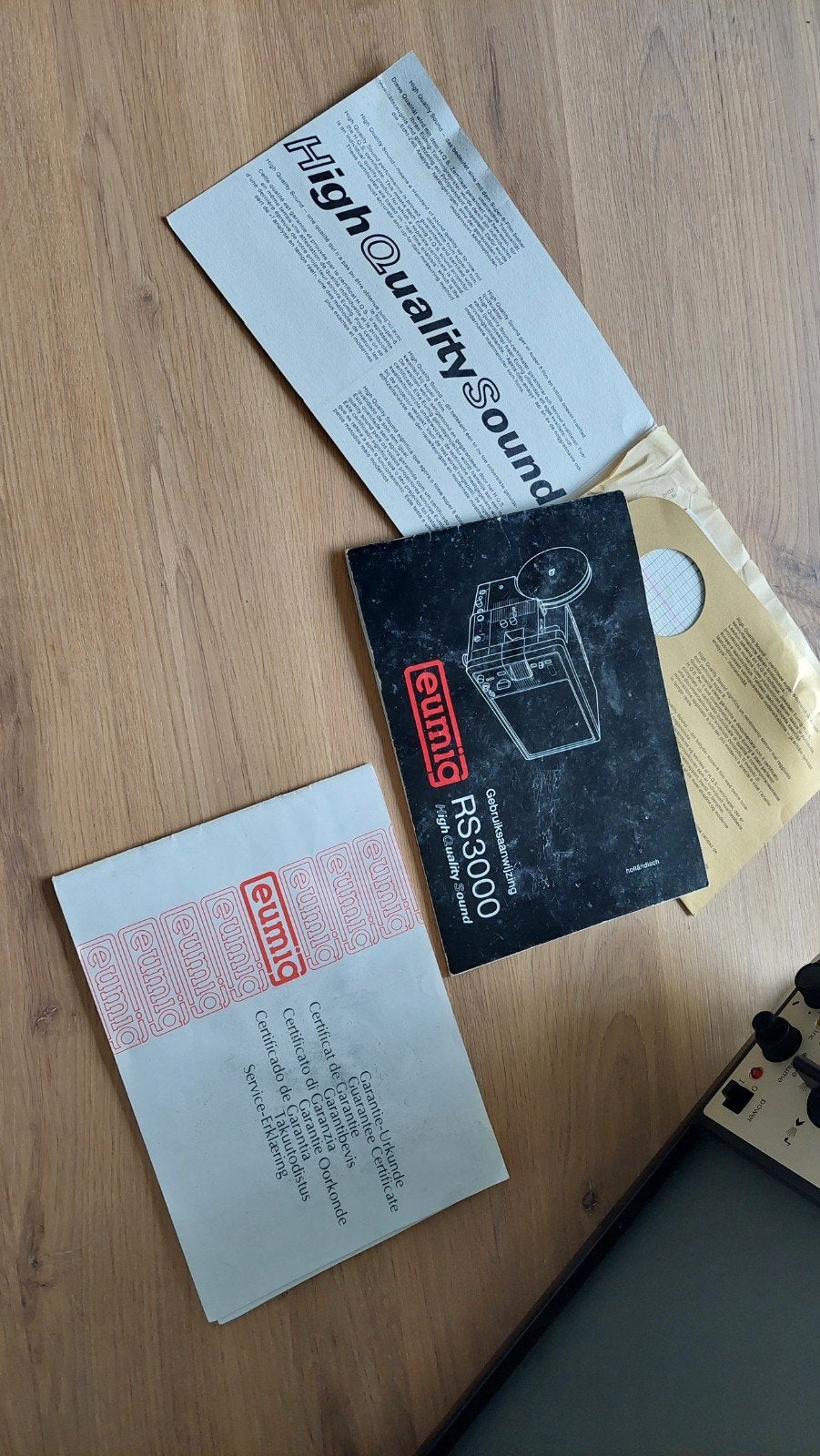 Eumig RS3000 Filmprojector met accessoires, Ophalen of Verzenden, Accessoire