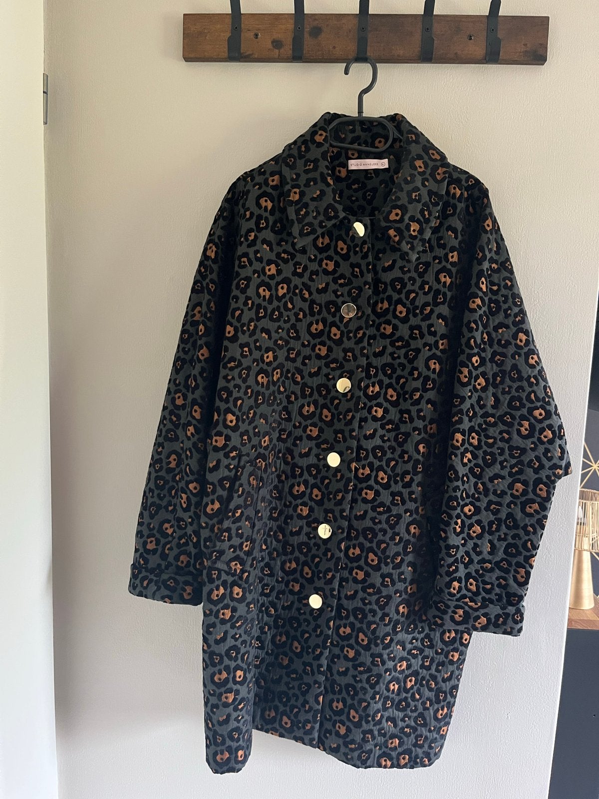Studio Anneloes jas met jacquard print, maat XL (valt ruim!), Ophalen of Verzenden, Zo goed als nieuw, Maat 46/48 (XL) of groter