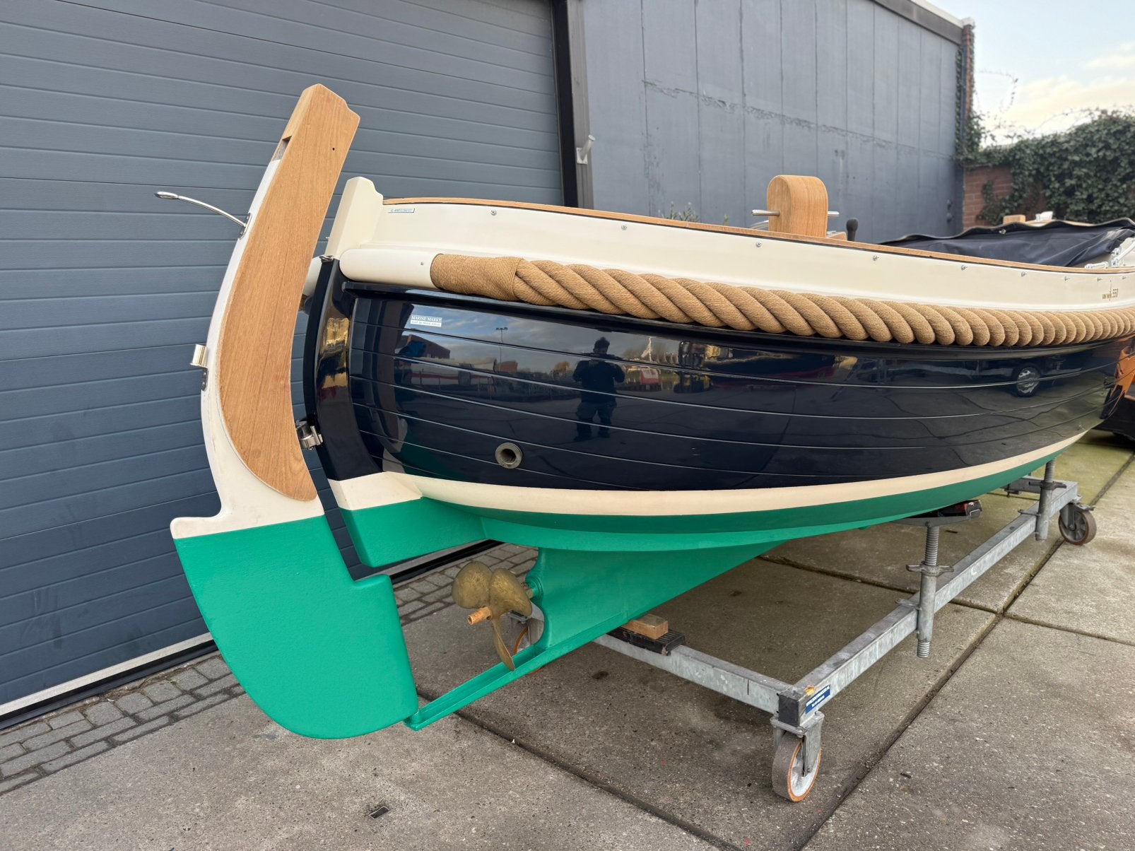 Prachtige Van Wijk 550 sloep 2001 Yanmar inboard, Ophalen, Binnenboordmotor, 55 m, Diesel