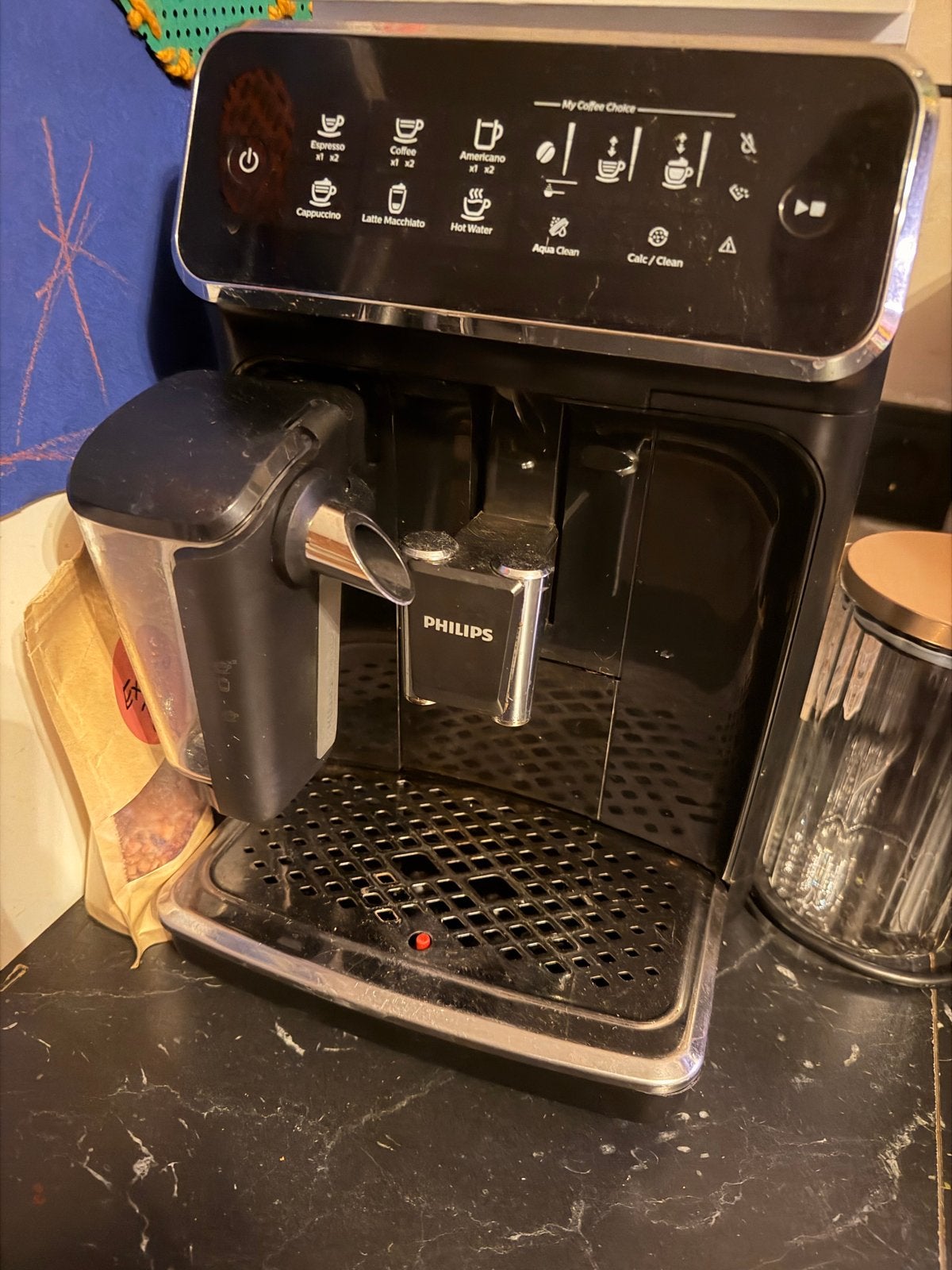 Philips bonenmachine - lekt, voor de handige Harry, Witgoed en Apparatuur, Koffiezetapparaten, Ophalen of Verzenden, Gebruikt