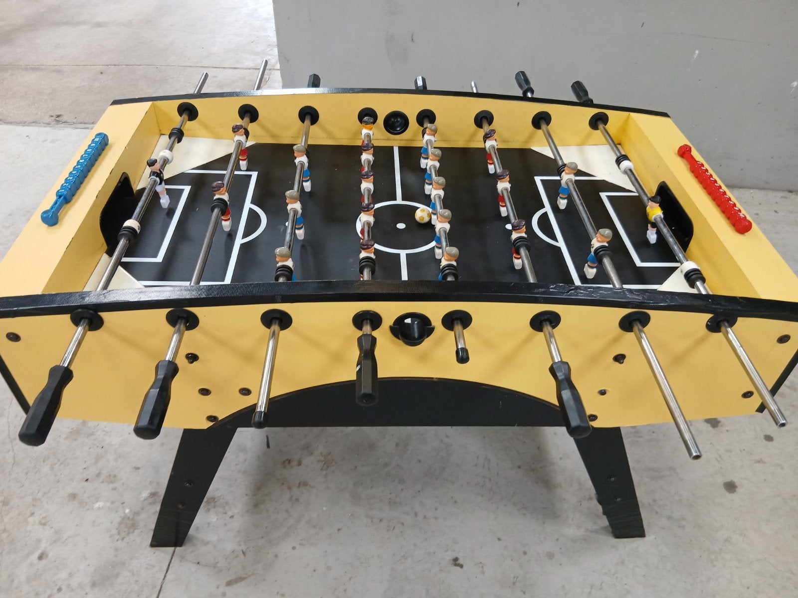 Tafelvoetbaltafel Top Table Competition, Ophalen