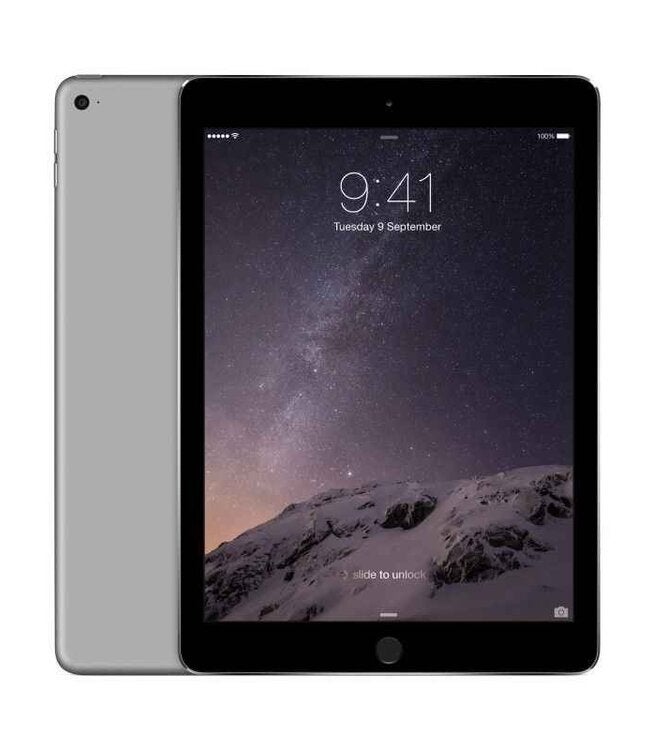 Apple iPad Air 2 - 16GB - GSM + Wi-Fi - Zilver, Computers en Software, Apple iPads, Apple iPad Air, Zo goed als nieuw, 16 GB, Wi-Fi