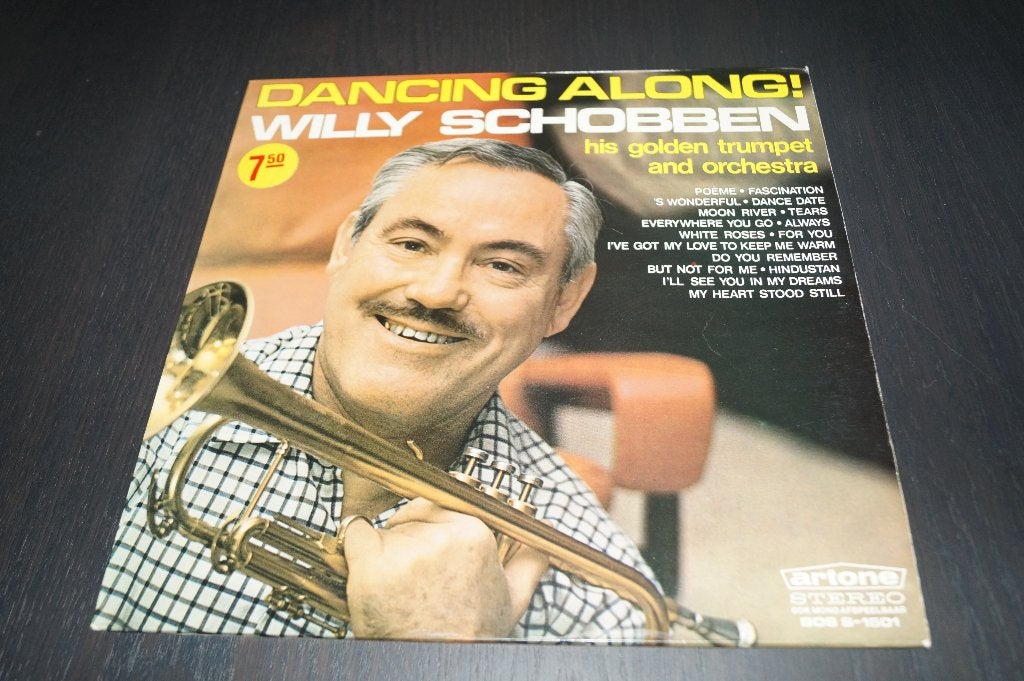 LP Willy Schobben - Dancing along! - krasvrij 1499, Ophalen, Zo goed als nieuw