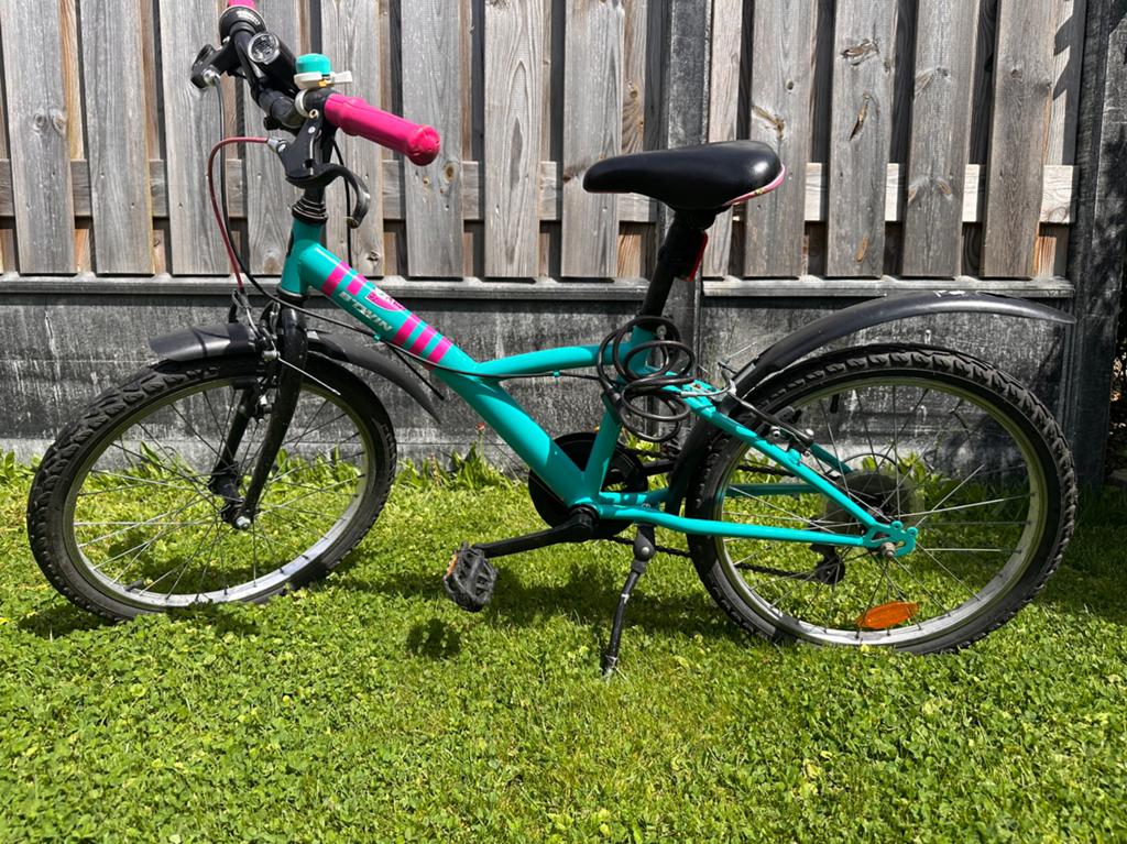 Meisjes fiets 20inch, Minder dan 47 cm, Ophalen of Verzenden, Gebruikt, Overige merken