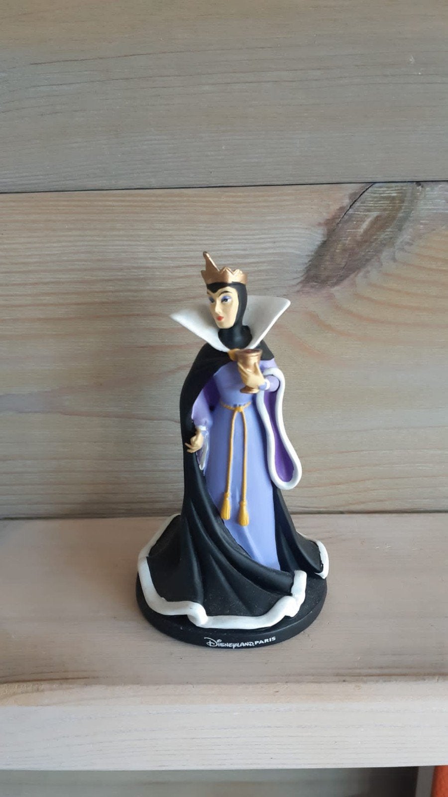 Disneyland Parijs beeldje Evil Queen, Ophalen of Verzenden, Sneeuwwitje of Doornroosje, Zo goed als nieuw, Beeldje of Figuurtje