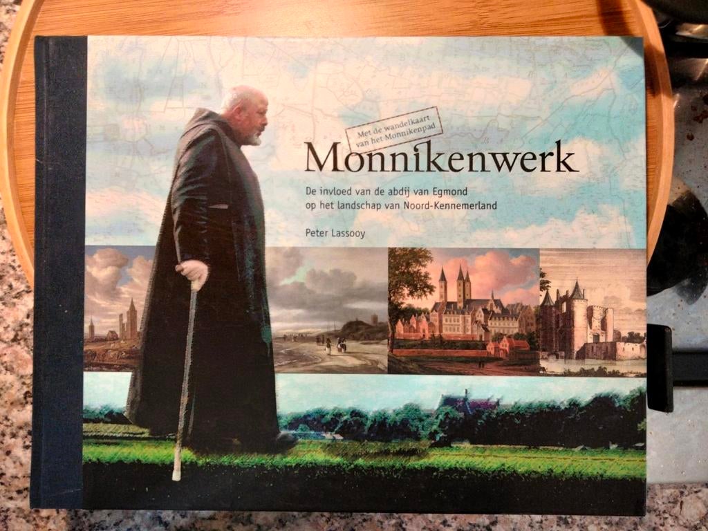 Monnikenwerk: Abdij van Egmond & Noord-Kennemerland, Ophalen of Verzenden, Zo goed als nieuw, Peter Lassooy, Christendom | Katholiek