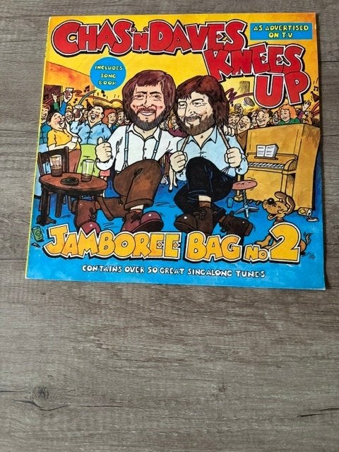 LP Chas'N'Dave - Knees Up - Jamboree Bag No. 2 - 1983, Ophalen of Verzenden, Zo goed als nieuw, Pop, LP