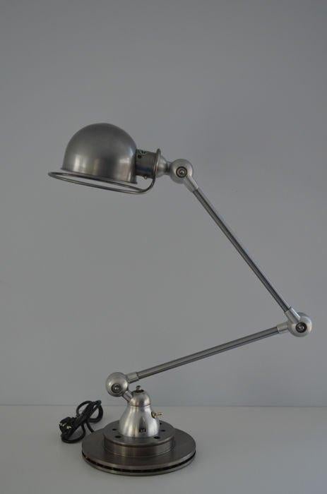 Jielde - 1950's vloerlamp in uitmuntende staat, Verzenden, Zo goed als nieuw, Minder dan 100 cm, Metaal