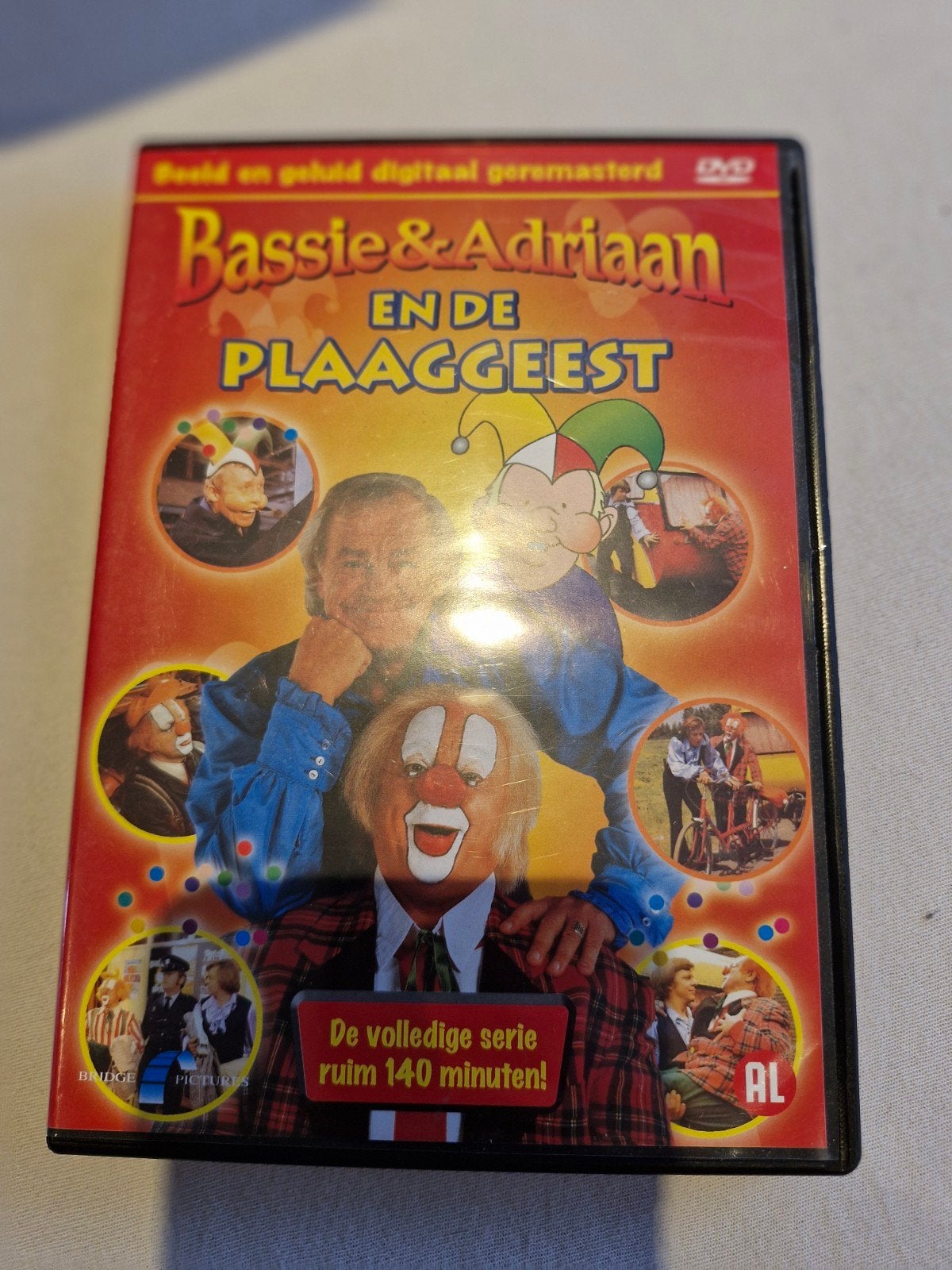 dvd bassie en adriaan en de plaaggeest, Gebruikt, Alle leeftijden, Overige typen, Overige soorten