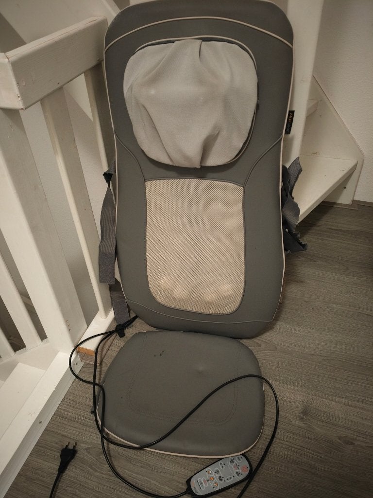 Medisana Shiatsu Massagekussen met Warmtefunctie, Sport en Fitness, Massageproducten, Ophalen, Gebruikt, Massagestoel of Kussen