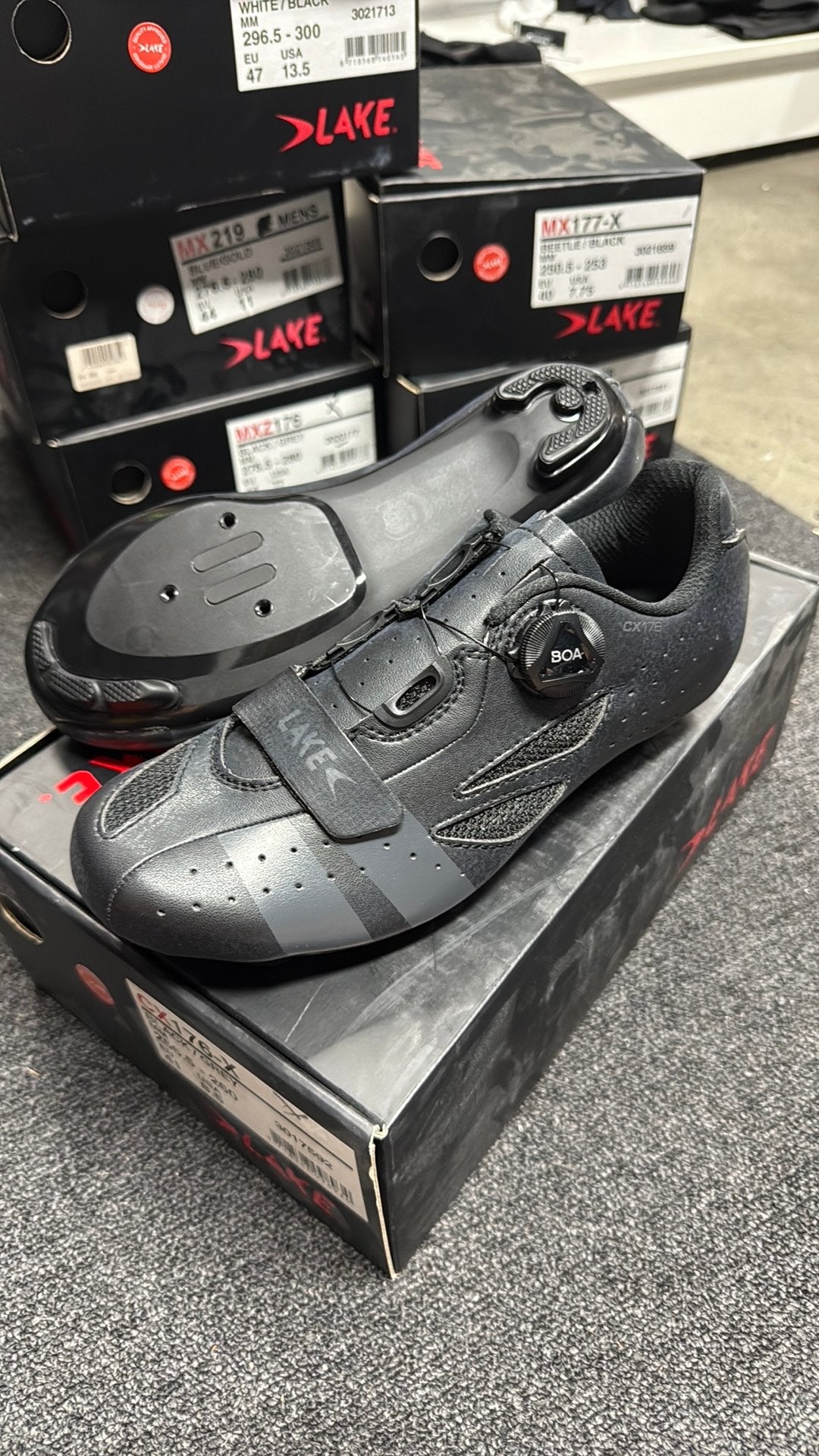 Lake cx176 wide wielerschoenen nieuw maat 41, J, Schoenen, Nieuw, Ophalen of Verzenden