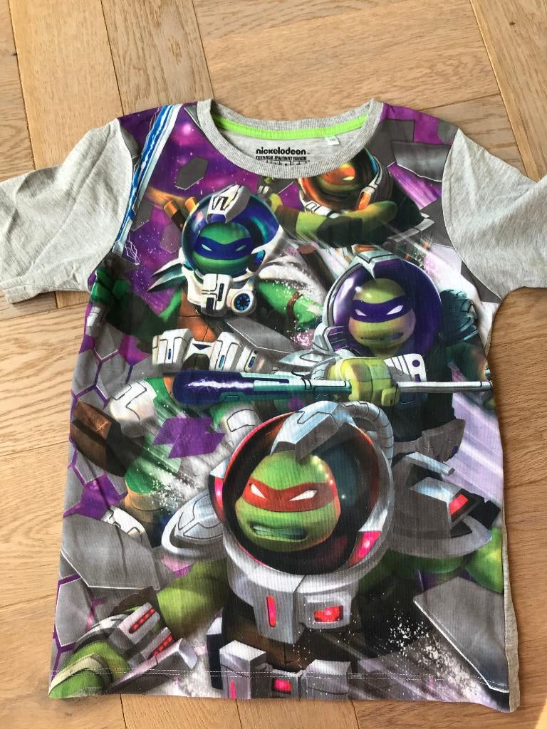 ZGAN stoer shirt ninja Turtles maat 140, Ninja Turtles, Ophalen of Verzenden, Zo goed als nieuw, Shirt of Longsleeve