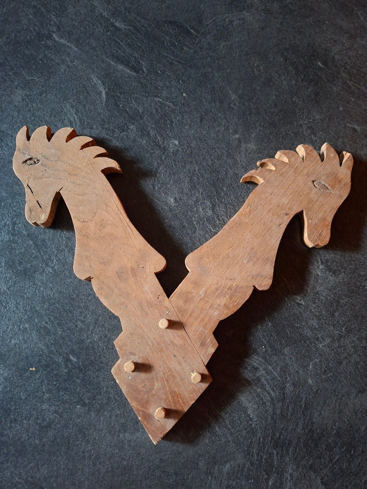 Gevelteken/ Decoratief houten paard, Ophalen of Verzenden