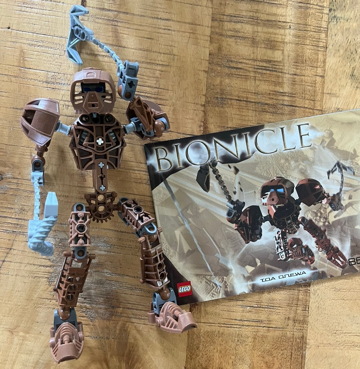 Bionicle Toa Onewa 8604, Ophalen of Verzenden, Zo goed als nieuw