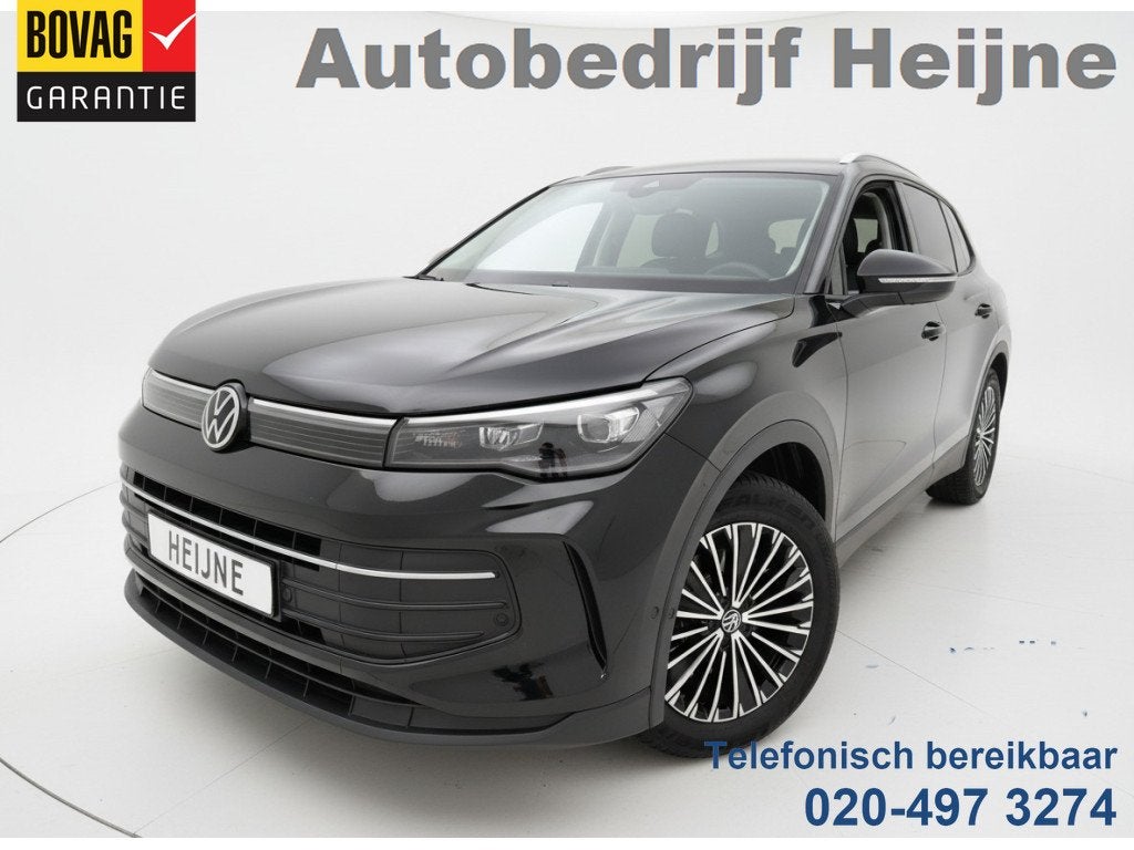 Volkswagen Tiguan 1.5 eTSI DSG LIFE GOAL IQ.LIGHT/360°CAMER, Auto's, Dealer onderhouden, Stof, 4 cilinders, Zwart