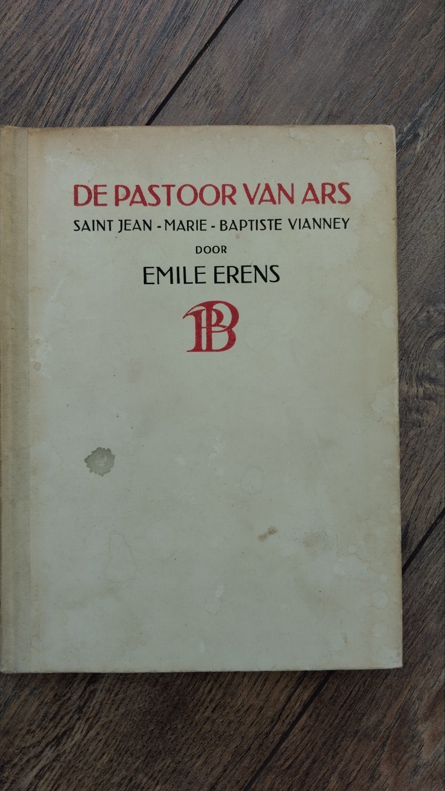 De Pastoor van Ars - Emile Erens (Oud Boek), Ophalen of Verzenden, Gelezen
