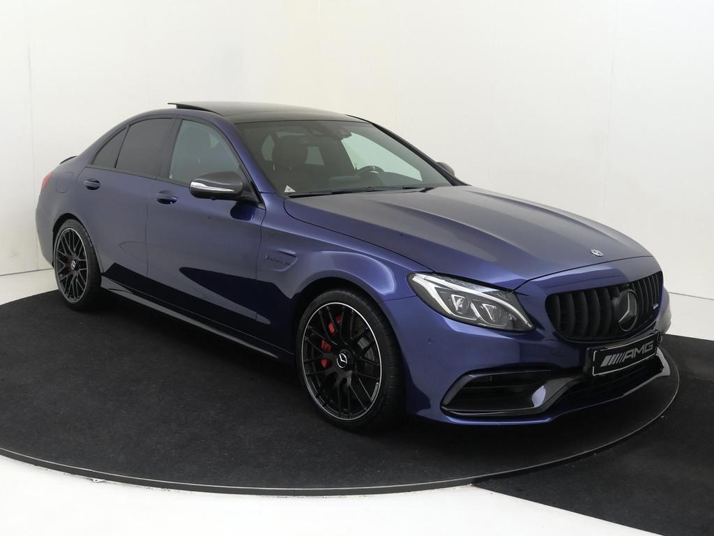 Mercedes-Benz C-klasse AMG 63 S Panoramadak / Memory Seats /, Auto's, Mercedes-Benz, Automaat, Achterwielaandrijving, Gebruikt