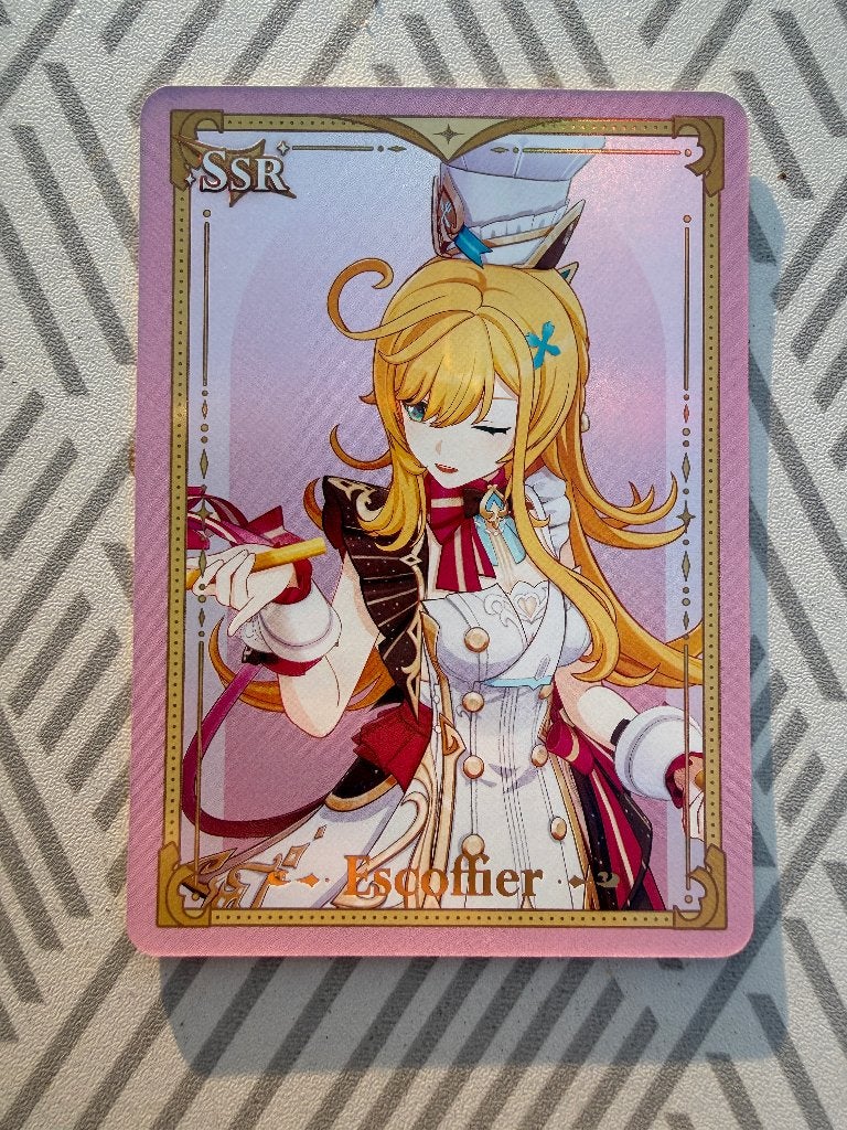 Collectiekaart van het spel Genshin Impact, Ophalen of Verzenden, Nieuw
