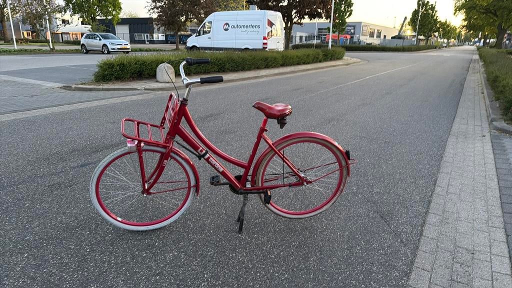 Mooien roden fiets, Ophalen of Verzenden, Zo goed als nieuw