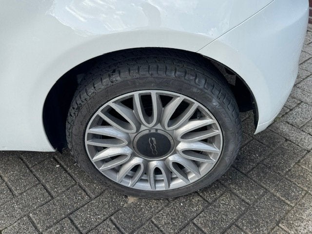 Fiat 500 0.9 Turbo Lounge *cruise *pano *airco *p-sensor, Voorwielaandrijving, 86 pk, Gebruikt, Leder en Stof