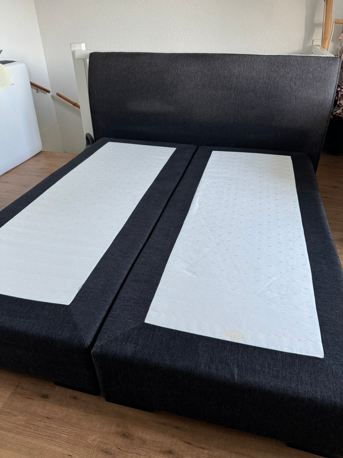 Boxspring zonder matras, Ophalen, Gebruikt, Tweepersoons, 180 cm