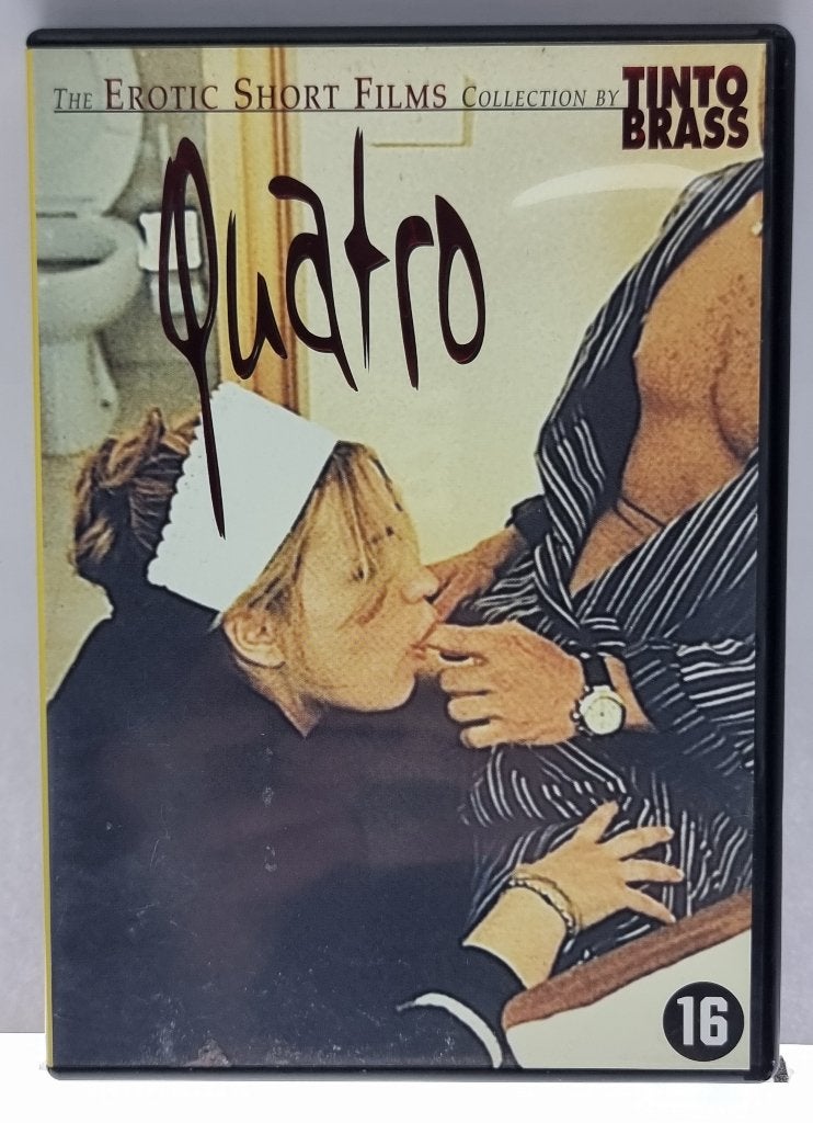 DVD - Erotic Short Films - Tinto Brass - Quatro, Nederlands, Ophalen of Verzenden, Zo goed als nieuw, Italiaans