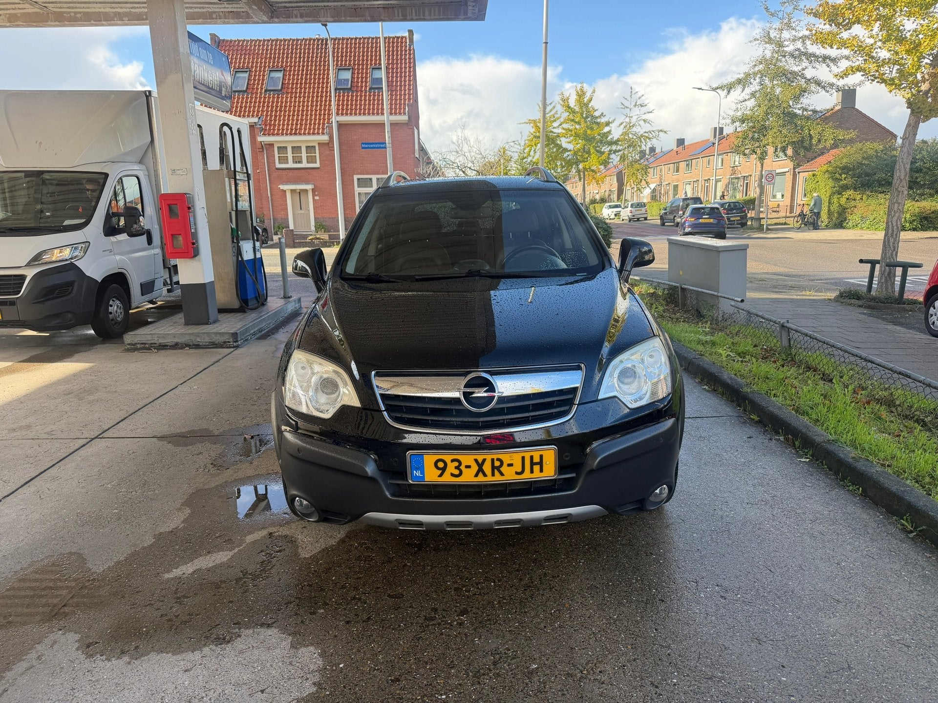 Opel Antara 3.2 V6 Cosmo AUTOMAAT-LEER-ANDROID-PDC-TREKHAAK, Auto's, Automaat, 3195 cc, Zwart, 2000 kg