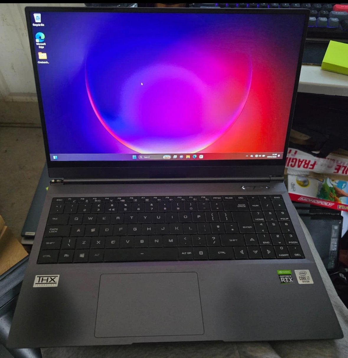 PC Specialist Gaming Laptop i7-10875H RTX 2060 144Hz 512GB S, Computers en Software, Windows Laptops, Gebruikt, Met videokaart