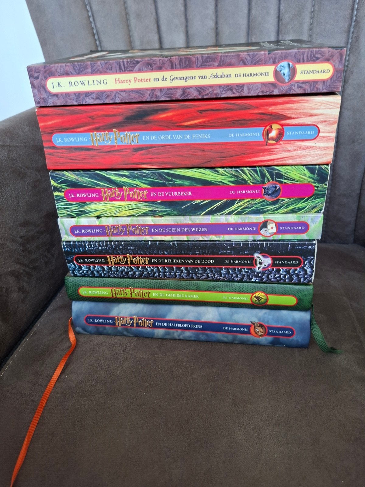 Harry Potter Boekenreeks - Complete Set (7 Boeken), Boeken, Ophalen of Verzenden, Gelezen