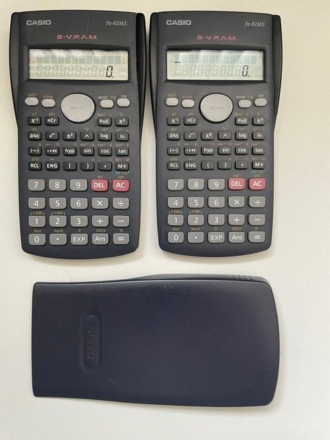 Nr.420: Casio FX-82MS rekenmachine, prijs is per stuk, Ophalen of Verzenden, Gebruikt