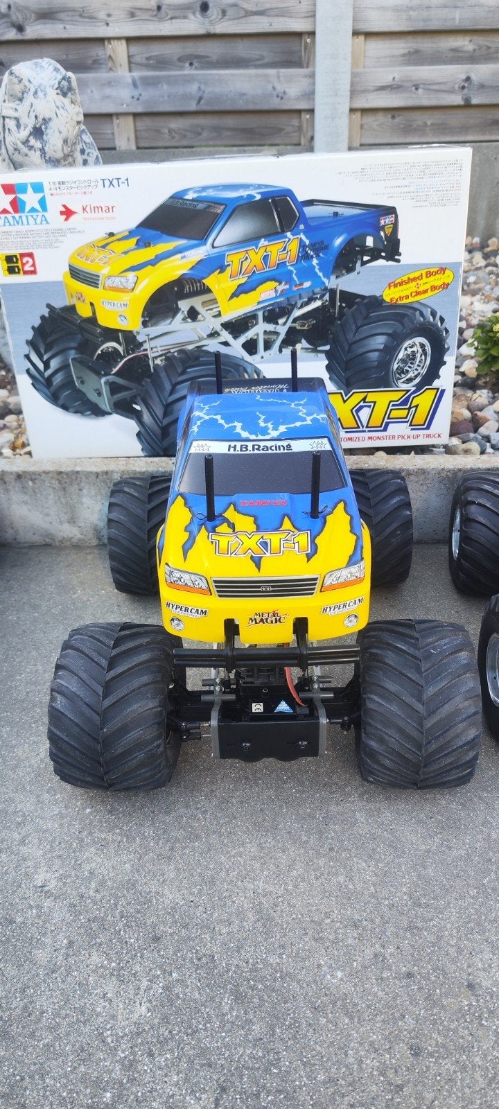 Tamiya vintage TXT monster truck nieuw, Hobby en Vrije tijd, Modelbouw | Radiografisch | Auto's, Ophalen of Verzenden, Nieuw, Auto offroad