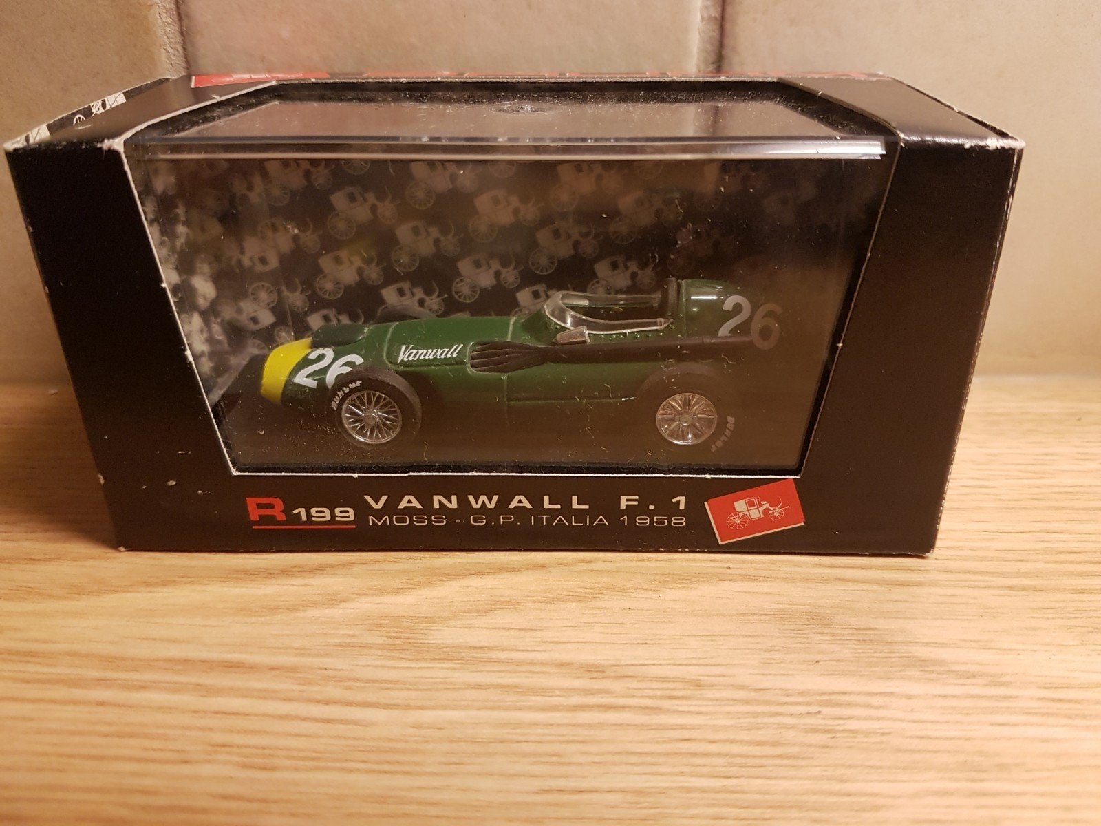 f1 brumm vanwall F1 gp italy Stirling moss 1958, Ophalen of Verzenden, Zo goed als nieuw, Auto, Overige merken
