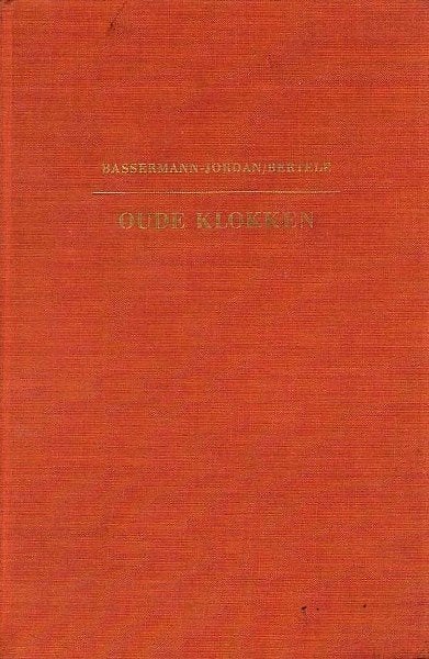 Bassermann-Jordan - Oude Klokken, Ophalen, Zo goed als nieuw, Overige onderwerpen