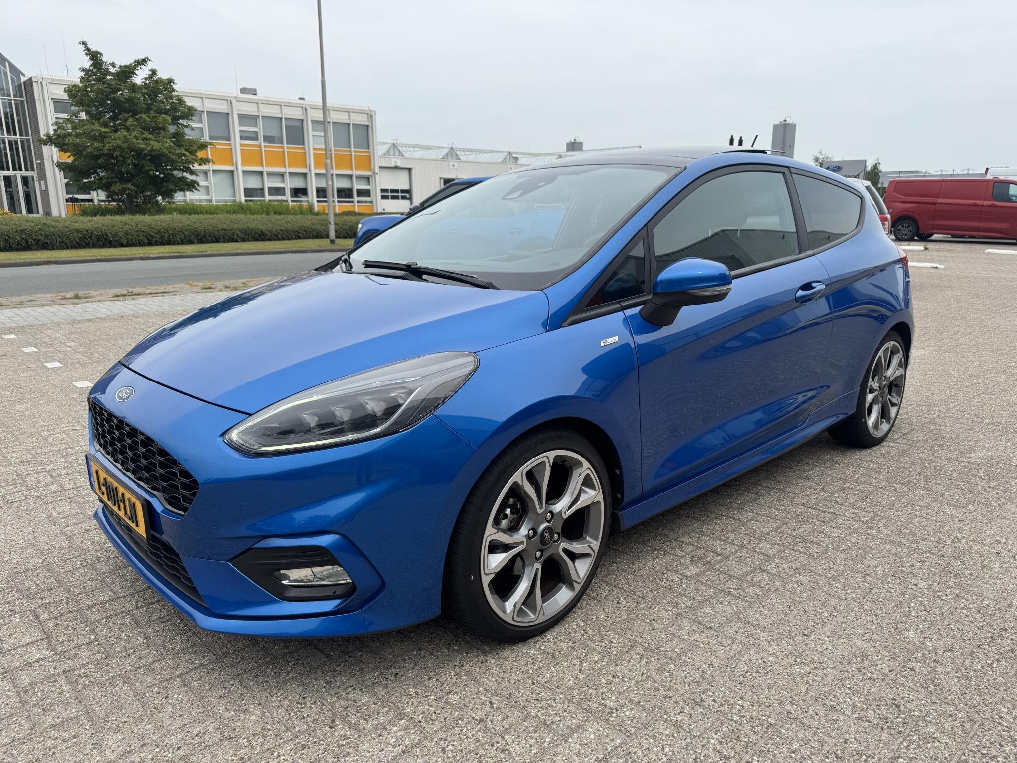 Ford Fiesta 1.0 EcoBoost ST-Line X 125pk | Full Led | Winter, Voorwielaandrijving, Euro 6, Blauw, Geïmporteerd