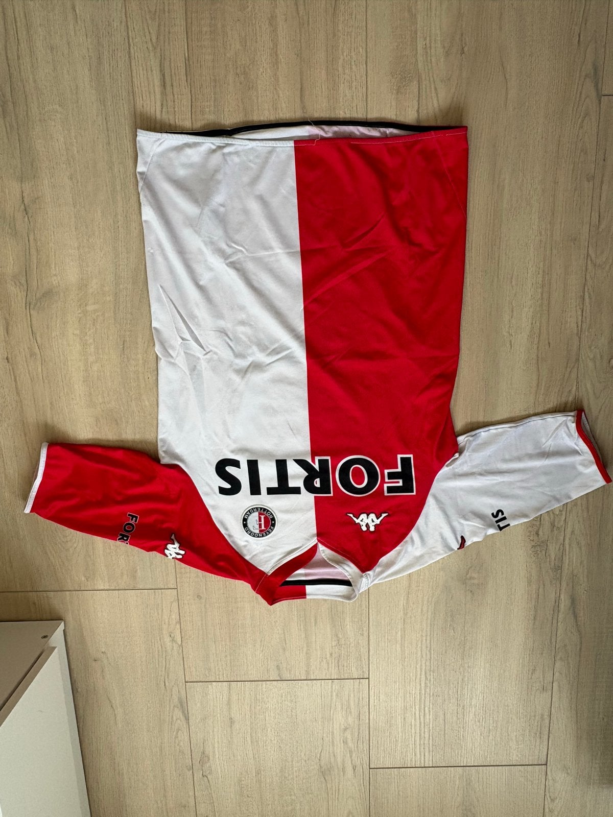 Feyenoord Thuisshirt 2007/2008 - Sahin #17, Ophalen of Verzenden, Gedragen, Overige maten, Rood