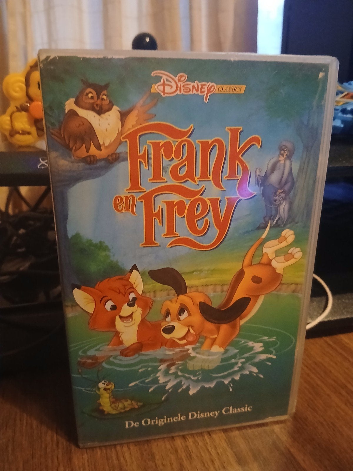 Frank en frey Disney vhs film, Alle leeftijden, Ophalen of Verzenden, Zo goed als nieuw