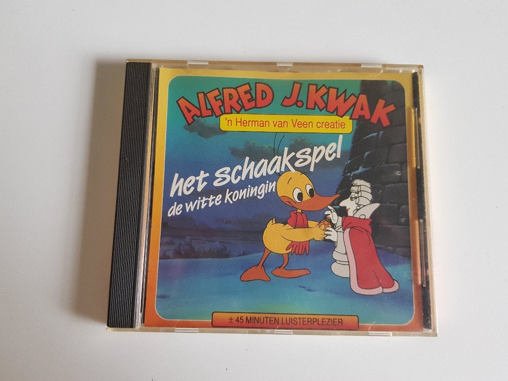 Alfred J. Kwak - Het Schaakspel / De Witte Koningin CD, Gebruikt, 3 tot 5 jaar, Ophalen of Verzenden, Verhaal of Sprookje