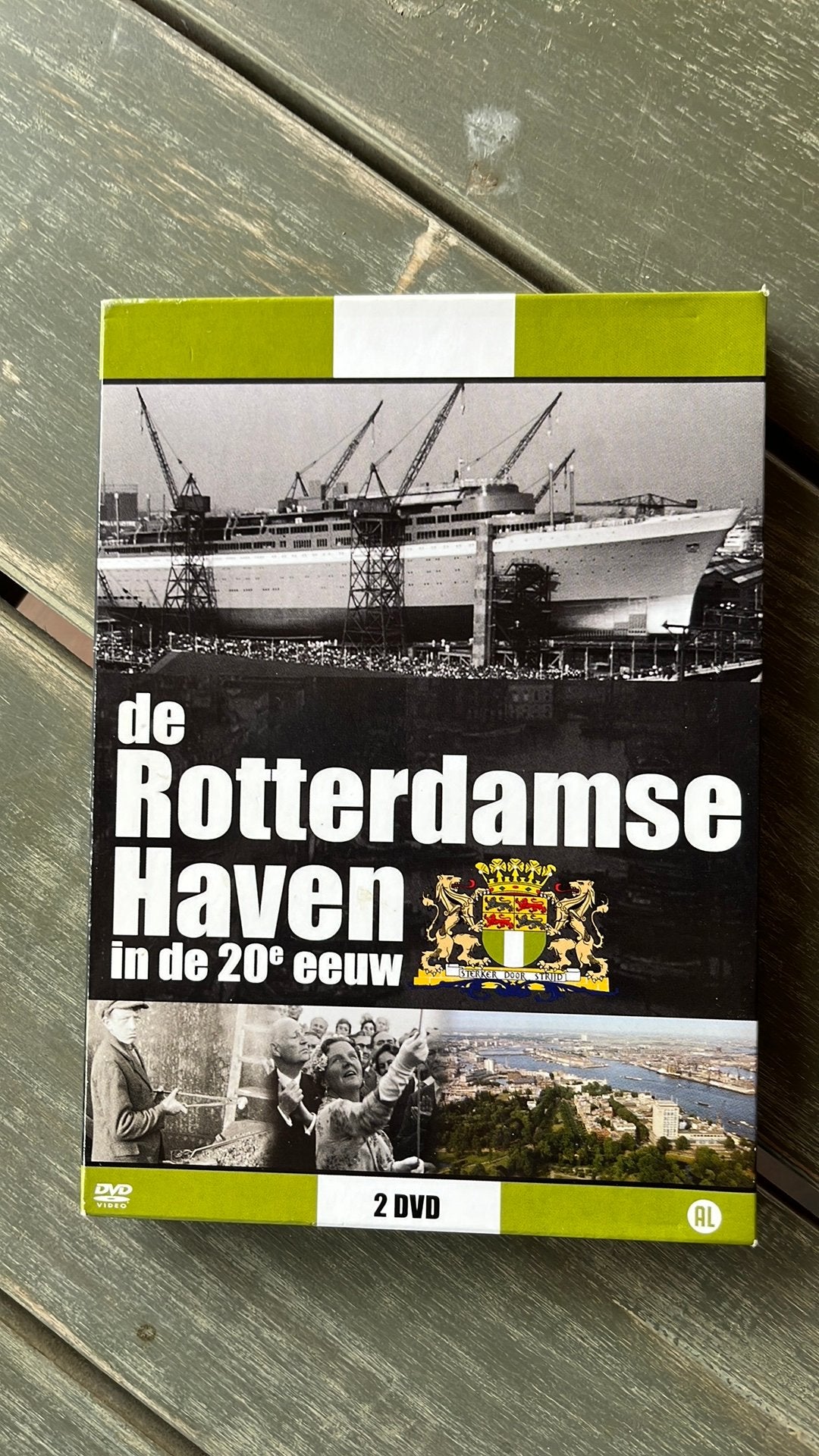 2 DVD de Rotterdamse Haven in de 20ste eeuw, Alle leeftijden, Ophalen of Verzenden, Zo goed als nieuw