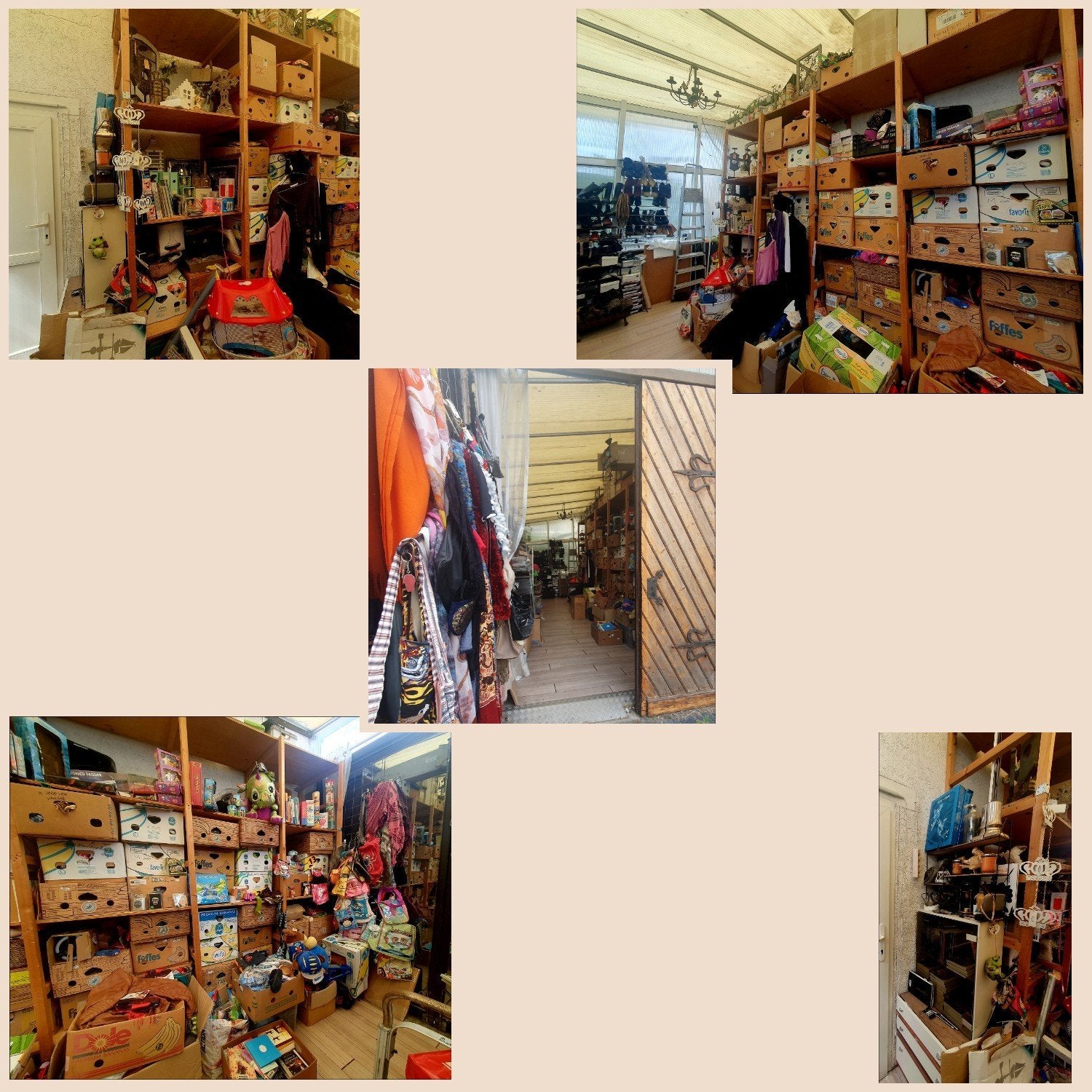 garage sale, Ophalen, Zo goed als nieuw
