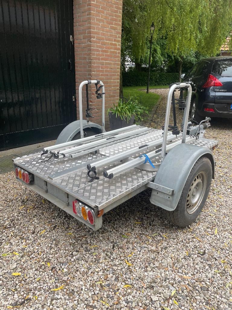 fietsenaanhanger, Ophalen